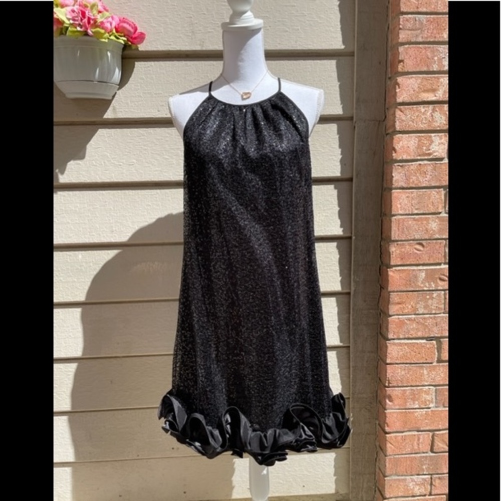 Jessica Howard Sequined cocktail LBD
